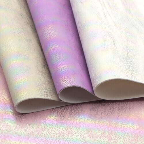 David accessories 20*33cm Rianbow Back to School Faux Synthetic Leather Fabric for Bows Bags Wallte DIY in Craft,c14047