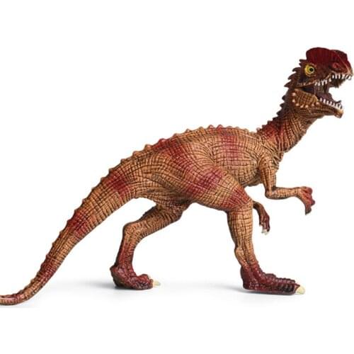 Double Crown Dinosaur Toy Dinosaur Animal Prehistoric Model Dinosaur Classic Toy Home Decoration