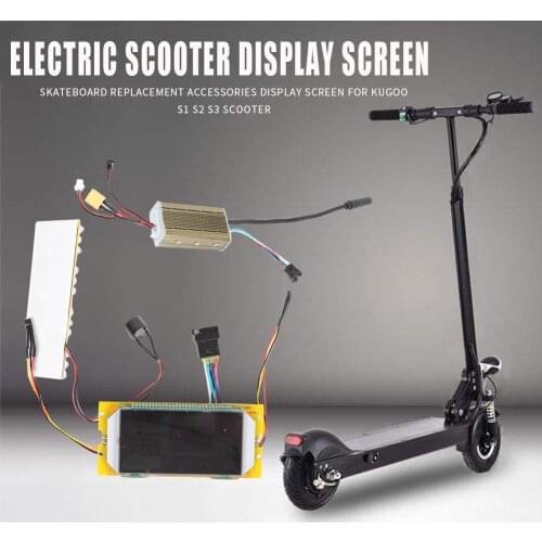 Electric Scooter Display Screen + 36V Motherboard Controller Driver Skateboard Replacement Accessories for Kugoo S1 S2 S3