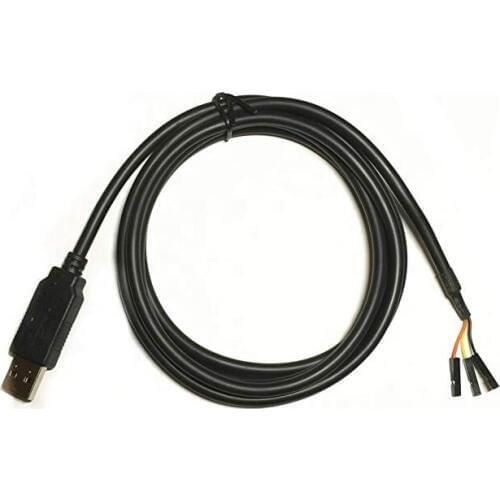 FTDI Chip USB to TTL Serial Cable for Raspberry Pi, 3.3V TTL-232R-RPI Compatible, Debug and Programming Cable