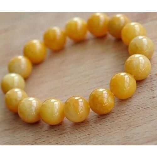 Natural Perfect Chinese 100% A Grade Natural Jade/ Jadeite Bean Beads Bracelet