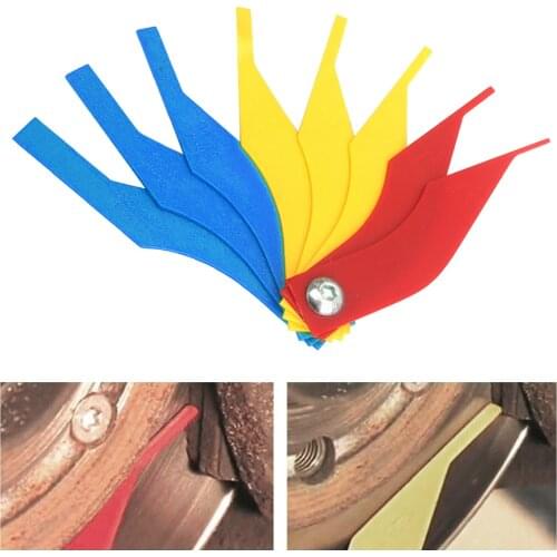 CAR VAN BRAKE PAD THICKNESS DEPTH MEASURING GAUGE HAND TOOLS