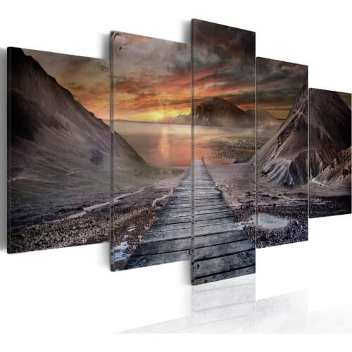 Picture-deserted floor-200x100 cm