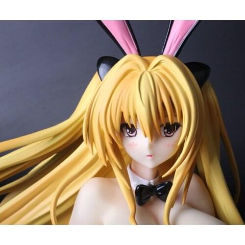 To Love Darkness Golden Darkness Eve Konjiki no Yami Bunny Ver. 1/6 nude anime figure