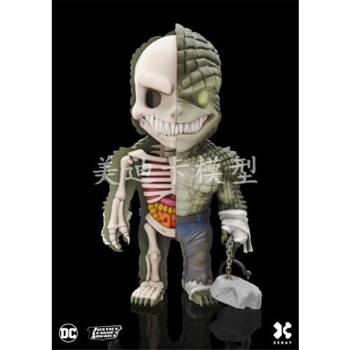 Killer Croc Mighty Jaxx Jason Freeny Skeletal model Anatomy cartoon ornaments free shipping