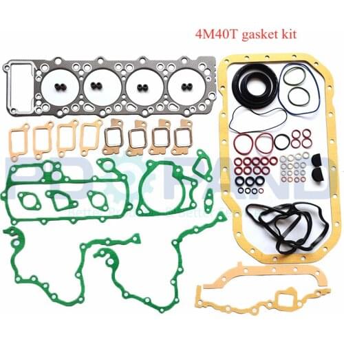 4M40 4M40T 4M40-T Full Engine Rebuild Gasket Set ME996729 ForMitsubishi PAJERO Shogun Canter Nativa 2.8D/TD 2835CC