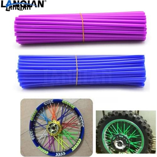 Motocross Spoke Skins Wheel Rim Spoke Covers For EXC SX XC SIX DAYS XC-W SX-F XCF-W DR DRZ RM RMX RMZ 85 125 250 400 450
