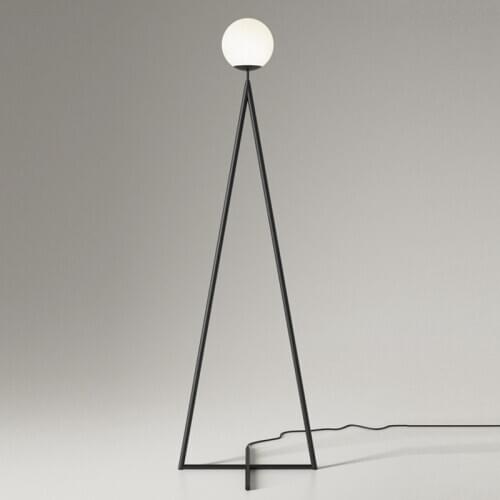Postmodern creative personality simple high-foot design floor lamp art homestay sofa three-prong floor lamp