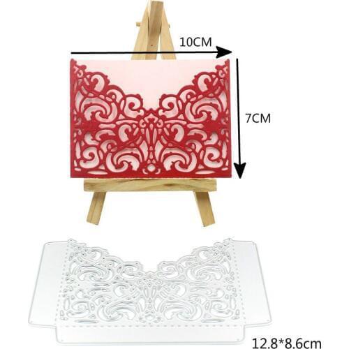 Rose Flower Cover Metal Cutting Dies Stencil for DIY Scrapbooking Album Embossing Paper Cards Deco Crafts Die Cuts