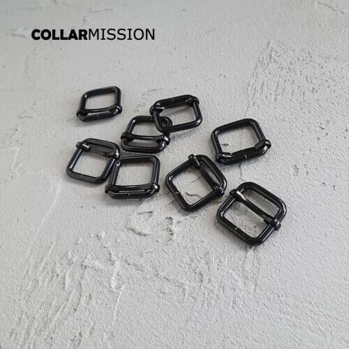 Metal slider kirsite adjuster for webbing 20mm belt buckles handbag bag dog collars durable adjuster Handmade parts LXK20HX