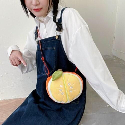 Cute Cartoon Plush Children Backpacks kindergarten Schoolbag fruit Kids Backpack School Bags For Girls Boys Mochila Escolar 2021