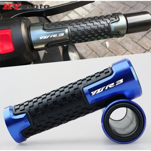 Motorcycle 7/8"22mm Handlebar Grip Handle Bar Motorbike Hand Grips For YAMAHA YZF YZF R1 R3 R6 R15 R25 R125 YZF-R1M YZF-R6 YZFR3
