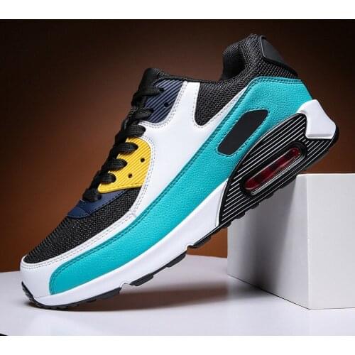 2021 Mens Shoes Large Size 36-46 Casual Sports Running Shoes Spring Mens Mesh Breathable Couple Air Cushion Running Shoes
