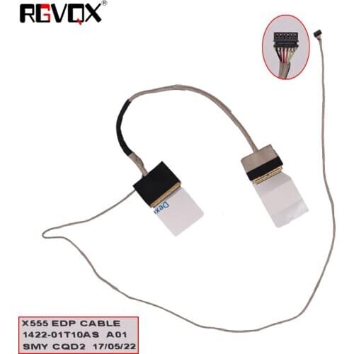 New Laptop Cable for ASUS X555LD-1B X555LP X555D X555A F555LA K555Y PN: 1422-01T10AS 1422-01SV0AS Notebook LCD LVDS CABLE