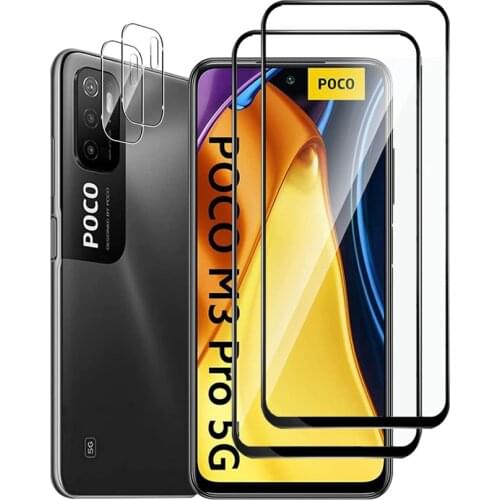 Poco m3 armor glass for poco m3 pro 5g xiomi poco f3 tempered glass pocophone m3 pro screen protector poco m 3 pro glass poco m3