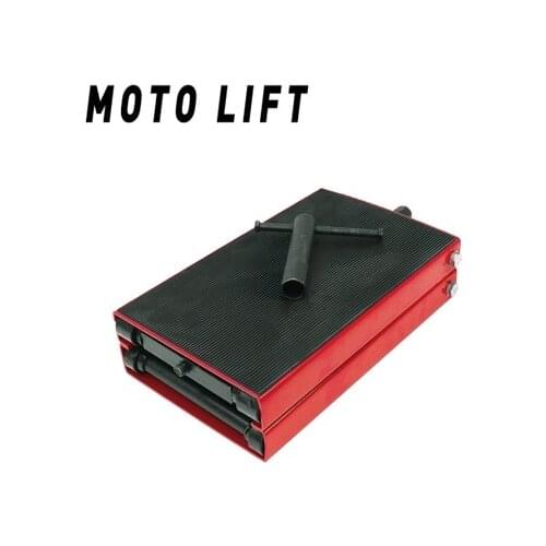 500KG widther style Motorcycle Bike Scissor Jack Lifting Maintenance Repair Stand platform tool bracket support station