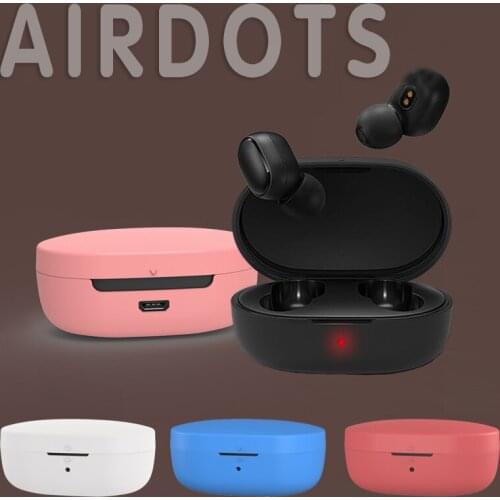 Anti-shock Flexible Silicone Cover Extended Protective Cover For Xiaomi Redmi Airdots TWS Bluetooth Earphone Accessories