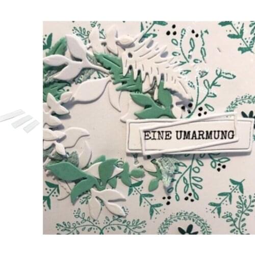 Rectangular Decorative Stickers Cutting Dies Scrapbook Dariy Decoration Stencil Embossing Template DIY Greeting Card Handmade