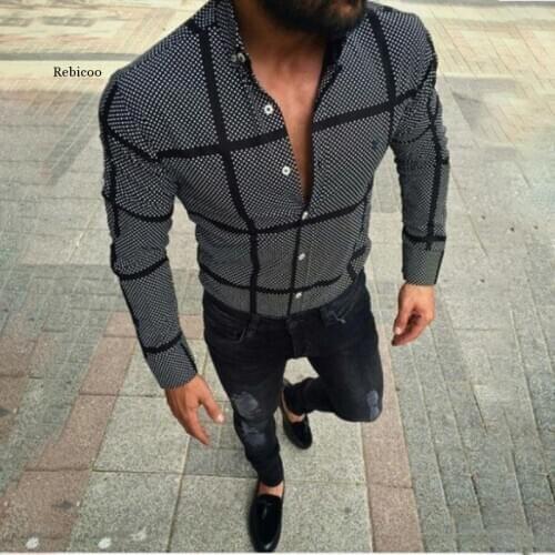 Rebicoo Men's Long Shirts