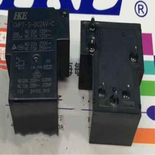CMP7-S-DC24V-C 24VDC 20A 250VAC T90 HKE DIP6 HUIGANG RELAY 1From C,New and original