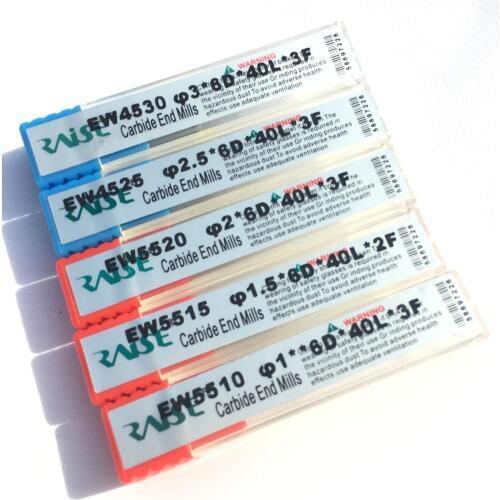 Carbide Steel 1.0 1.2 1.5 2.0 2.5 3.0 End Mills Cutters For Key Copy Cutting Duplicating Machine Drill Bits Locksmith Tools