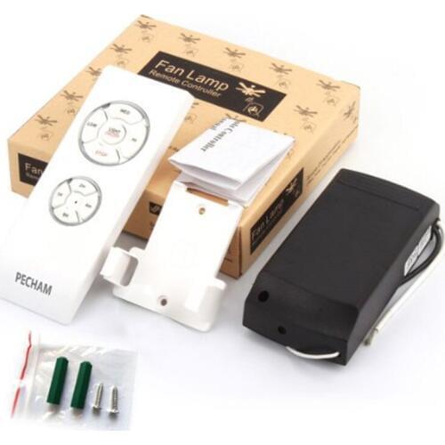 Universal remote control for ceiling fan & Timing for Ceiling Fan Incandescent LED energy saving lamp 110V 220V