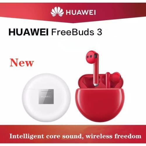 En stock Original HUAWEI freebud 3 FreeBuds3 Bluetooth écouteur TWS sans fil écouteur Kirin A1 puce ANC fonction originale