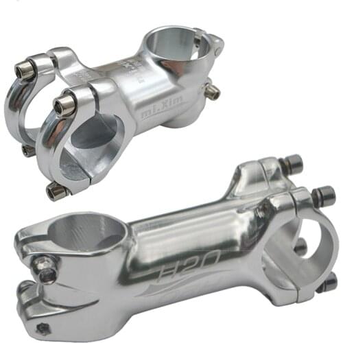 New MTB Mountain Bicycle Road Bike Stem 31.8mm 7 Degrees 60/80mm bicycle stem silver