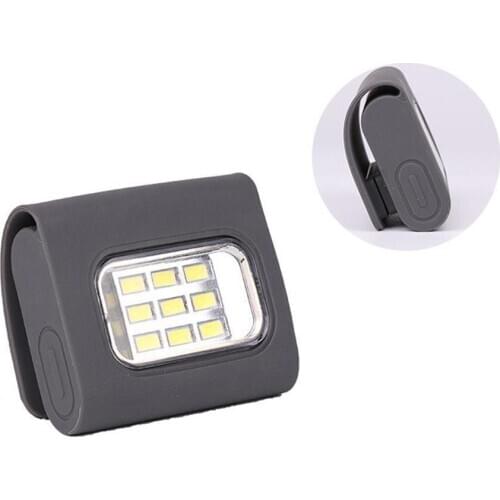 USB Charging LED Magnetic Inspection Lamp with Hook Ventricle-mounted Emergency Light