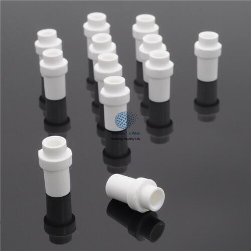 12Pcs/lot Oral Saliva Ejector Rubber Evacuation Valve Adapters Tips Dental Lab