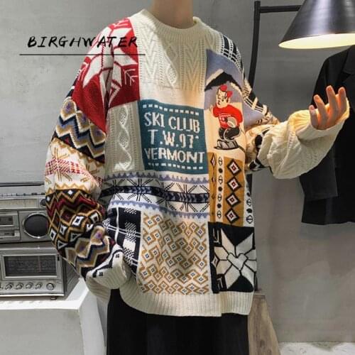 Мужские вязаные пуловеры BIRGHWATER China At AliExpress