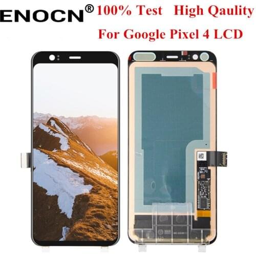 ENOCN AMOLED For Google Pixel 4 LCD Display Touch Screen Digitizer Assembly Replacement LCD For Google Pixel 4XL LCD