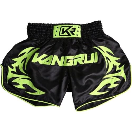 Smooth Non-stick Boxing Pants Printing MMA Shorts Kickboxing Fight Grappling Short Tiger Muay Thai Boxing Shorts Clothing Sanda