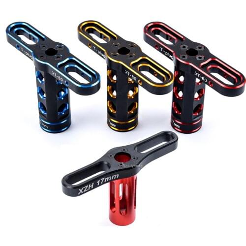 Aluminum Alloy Metal 17MM Wheel Hex Wrench Tool for 1/8 Off-Road RC Car Monster Truck Traxxas X-Maxx SUMMIT E-REVO