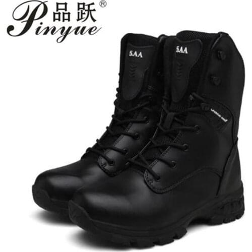 New Trend Outdoor Tactical Sport Mens Shoes Waterproof Hiking Shoes Male Outdoor Boots Mountain Shoes Men Army Boots