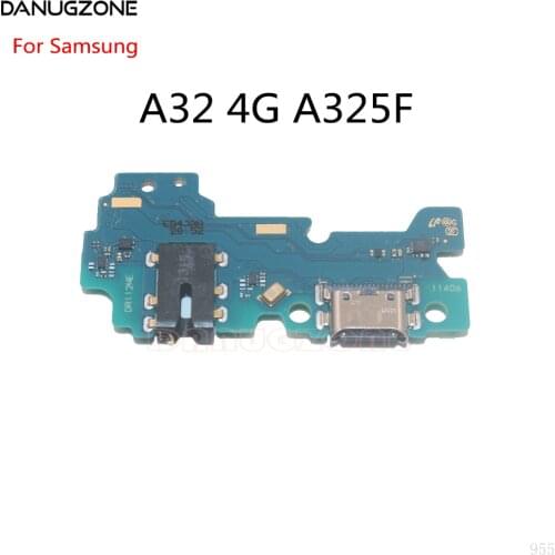 Original USB Charging Dock Port Socket Jack Plug Connector Charge Board Flex Cable For Samsung Galaxy A32 4G A325F