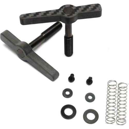 Carbon Titanium Clamp Lever For Brompton Folding Bike Bicycle Quick Release Clamps Hooks Lightweight