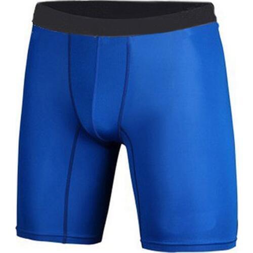 Men Boys High Elasticity Sport Running Gym Fitness Athletic Skins Tights Sweat Wicking Quick Dry Shorts