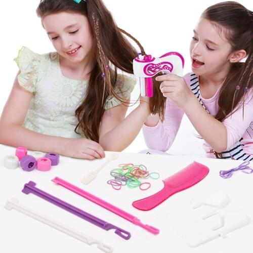 High Quality Stylish Creative Electric Comb Automatic Hair Braider Tool Toy For Girls Home Decorate Birthday Gifts