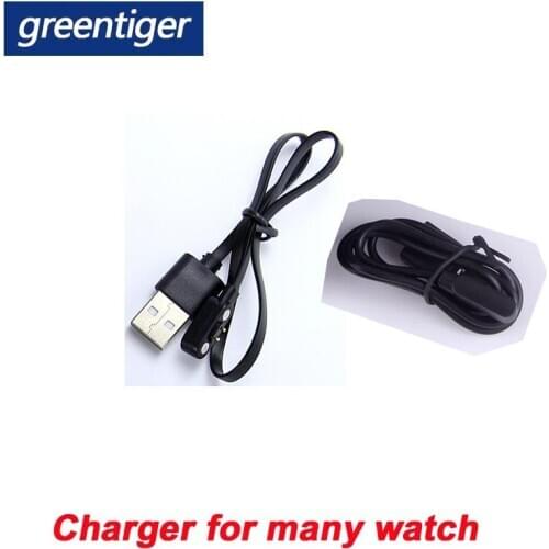 Greentiger charger For F8 iwo 8 ck11c L7 Y6 PRO A36E H8 Smart Watch replacement charger For Men women Wristband Accessories