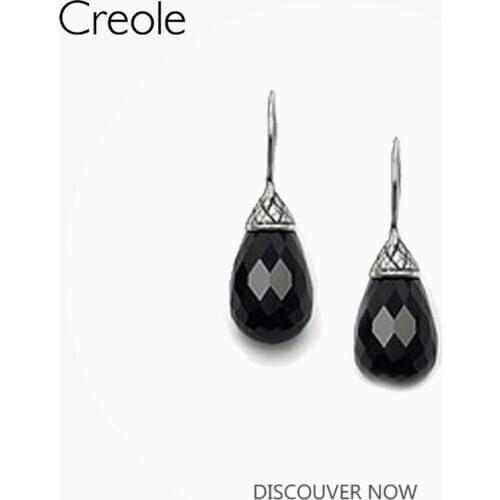 Drop Dangle Earrings Water Tear Drip,2019 Accessories Fashion Jewelry 925 Sterling Silver Trendy Simple Crystal Gift For Women