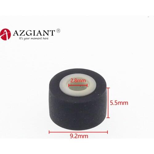 3pcs 9.2mmx5.5x2.8 car retractor press belt pulley deck audio pressure recorder press cassette deck pinch roller tape player