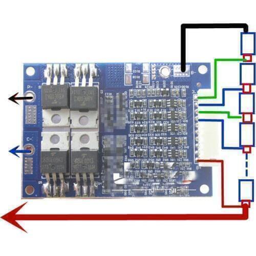 3S -10S 4s 5s 6s 7s 8s 20A BMS PCM 18650 lithium li-ion battery protection board 36V LiPo F/ 18650 103450 17500 16670