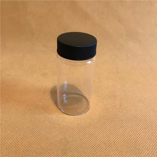 50ml Clear High Borosilicate Glass Sample Bottle,50ml Glass Bottles With Screw Cap,Packing Bottles