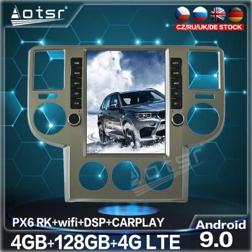 128G Android 9.0 Tesla Vertical Screen Car Radio For NISSAN X-trail T30 2002-2008 Car GPS Navigation Car DVD Multimedia Player