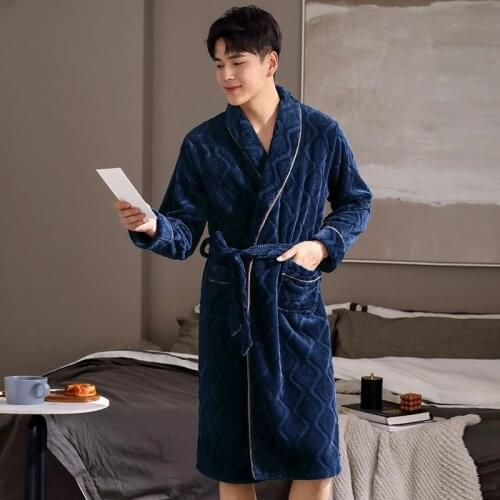 Cookuass Men's Long Robes