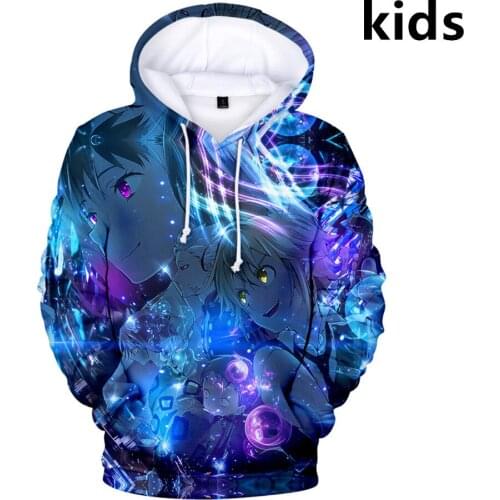 2 To 14 Years Kids Hoodie The Seven Deadly Sins 3d Sweatshirt Boys Girls Anime Nanatsu No Taiza Jacket Coat Children Clothes