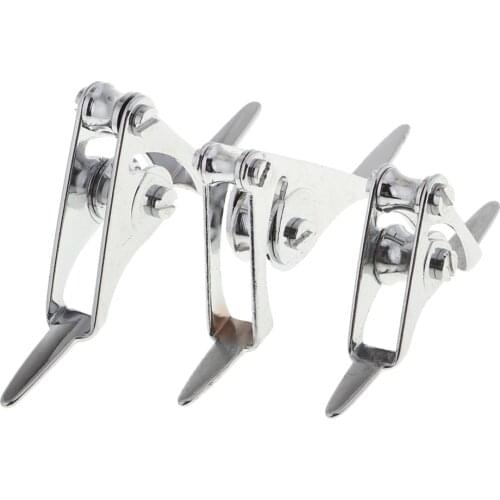 Double Roller Rod Guides Heavy Duty Trolling Fishing Rod Roller Guides S M L