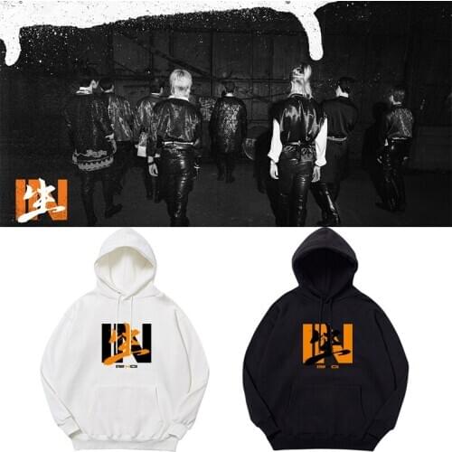 Kpop StrayKids album in pullover men sweatshirts printing streetwear spring/autumn hoodies sweatshirt new sportwear