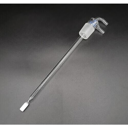 Gas input connector,Joint 40/38,Gas dispersion tube,Fritted,Lower tube length 300mm,Air guide tube